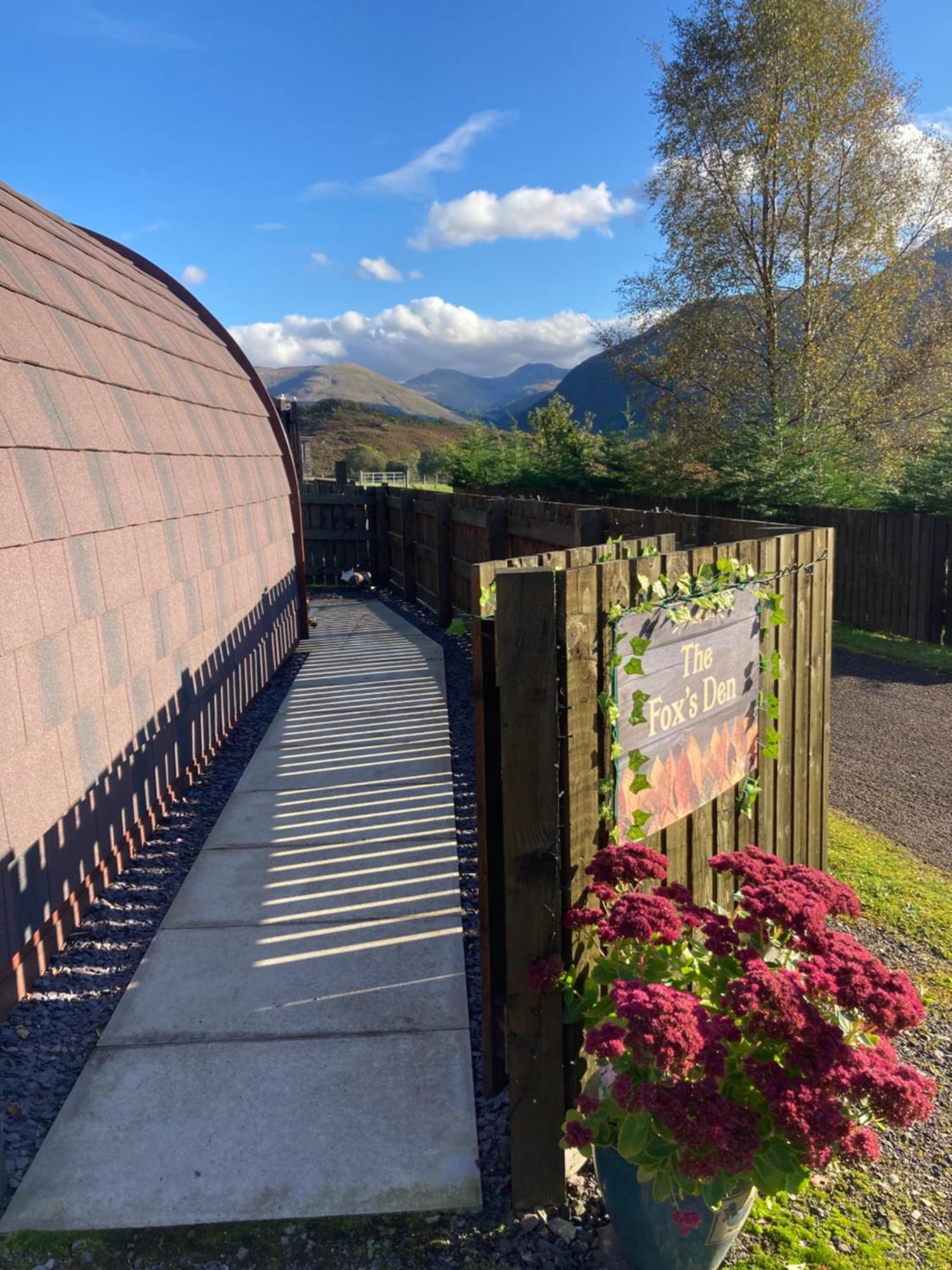 The Fox'S Den, Luxury Cosy Mini Lodge, Highlands North Ballachulish Zewnętrze zdjęcie
